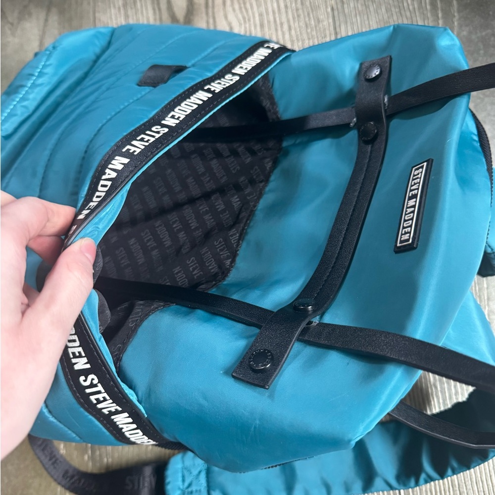 Steve Madden Turquoise Backpack - image 4